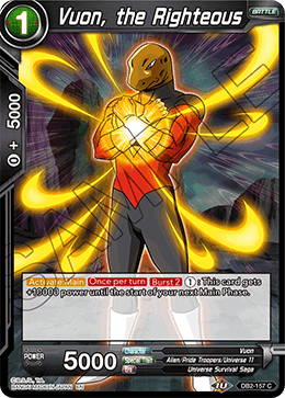 DBS Draft Box 5: Divine Multiverse DB2-157 Vuon, the Righteous