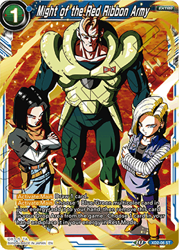 DBS Expert Deck: Android Duality XD2-06 Might of the Red Ribbon Army