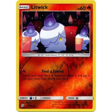 SM Unified Minds 027/236 Litwick Reverse Holo