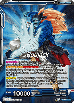 DBS Supreme Rivalry BT13-032 Boujack (Leader)