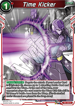DBS The Tournament of Power TB1-024 Time Kicker Foil