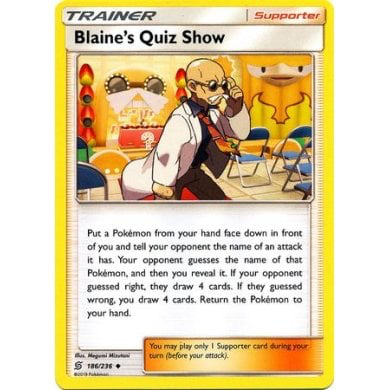 SM Unified Minds 186/236 Blaine's Quiz Show