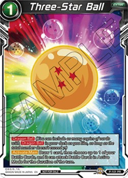 DBS Promotion Card P-101 Three-Star Ball