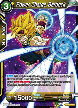 DBS Series 4 Starter The Crimson Saiyan SD5-002 Power Charge Bardock