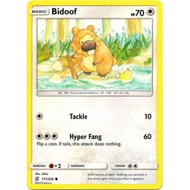SM Unified Minds 171/236 Bidoof
