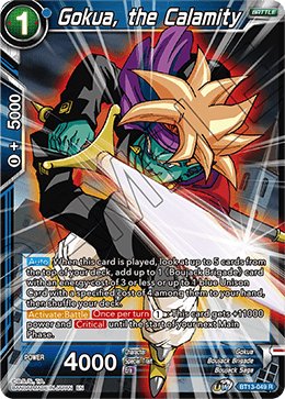 DBS Supreme Rivalry BT13-049 Gokua, the Calamity