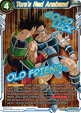 DBS Clash of Fates TB3-032 Tora's Red Armband (SPR)