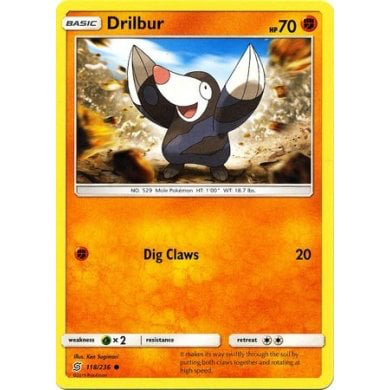 SM Unified Minds 118/236 Drilbur