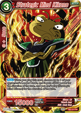 DBS Clash of Fates TB3-014 Strategic Mind Kikono (FR)