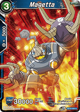 DBS Saiyan Showdown BT15-050 Magetta Foil