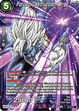 DBS Expansion Set 03: Ultimate Box EX03-29 Forced Destruction Mira