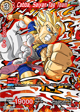 DBS Draft Box 4: Dragon Brawl DB1-095 Cabba, Saiyan Tag Team (DPR)