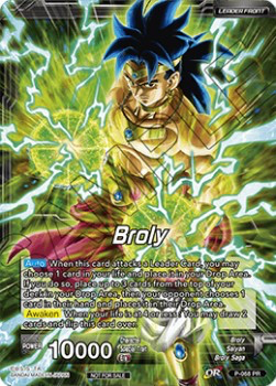 DBS Promotion Card P-068 Broly (Leader) Foil