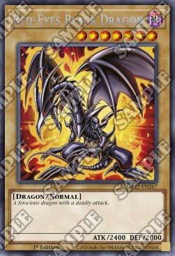 Yu-Gi-Oh! Red-Eyes B. outlet Dragon By Konami