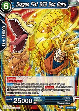 DBS Colossal Warfare BT4-025 Dragon Fist SS3 Son Goku Foil – JGC  Collectables