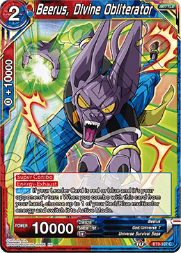 DBS Universal Onslaught BT9-107 Beerus, Divine Obliterator