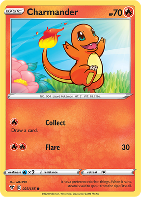SWSH Vivid Voltage 023/185 Charmander