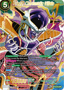 DBS Rise of the Unison Warrior BT10-075 Frieza, Charismatic Villain (SPR)