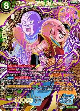 DBS Cross Spirits BT14-153 Majin Buu, Kibito Kai Absorbed SCR