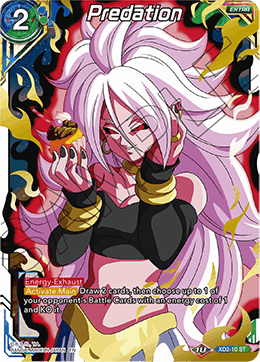 DBS Expert Deck: Android Duality XD2-10 Predation Foil