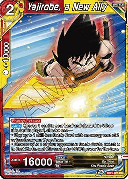 DBS Draft Box 6: Giant's Force DB3-123 Yajirobe, a New Ally