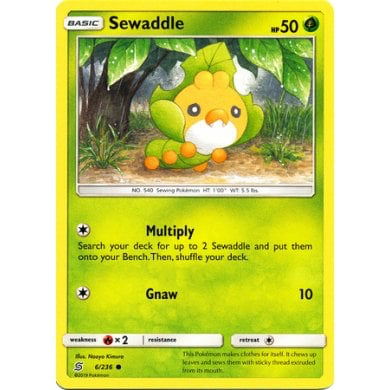 SM Unified Minds 006/236 Sewaddle