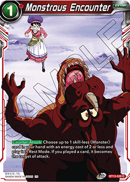 DBS Saiyan Showdown BT15-026 Monstrous Encounter