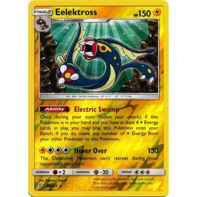 SM Unified Minds 066/236 Eelektross Reverse Holo