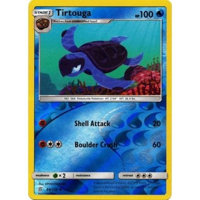 SM Unified Minds 044/236 Tirtouga Reverse Holo