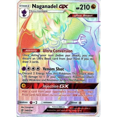 SM Unified Minds 249/236 Naganadel GX