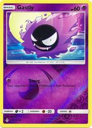 SM Unbroken Bonds 068/214 Gastly Reverse Holo