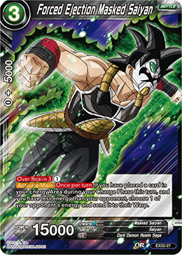 DBS Expansion Set 03: Ultimate Box EX03-27 Forced Ejection Masked Saiyan