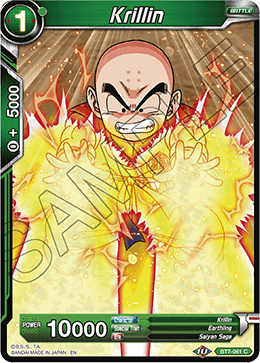 DBS Assault of the Saiyans BT7-061 Krillin Foil