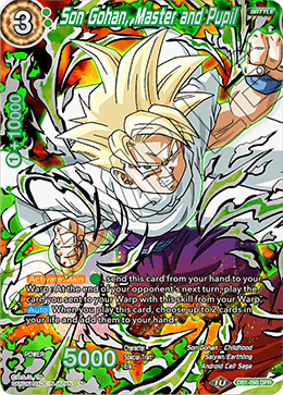 DBS Draft Box 4: Dragon Brawl DB1-098 Son Gohan, Master and Pupil (DPR)