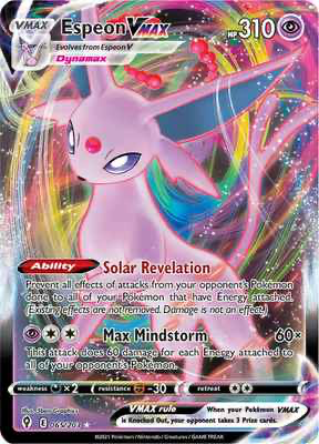 SWSH Evolving Skies 065/203 Espeon Vmax