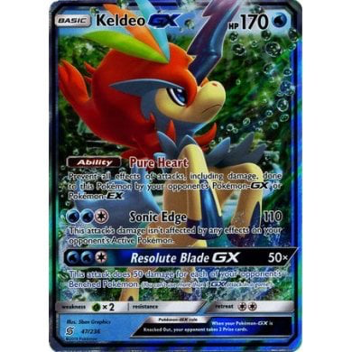 SM Unified Minds 047/236 Keldeo GX