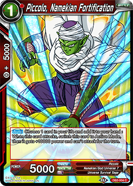 DBS Draft Box 5: Divine Multiverse DB2-004 Piccolo, Namekian Fortification