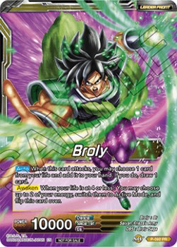 DBS Promotion Card P-092 Broly (Leader) Foil
