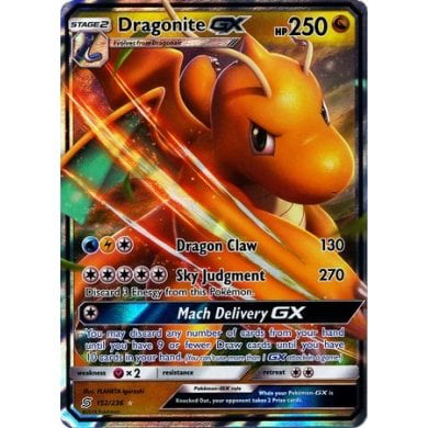 pokemon dragonite gx card SM Unified Minds 152/236 Dragonite GX – JGC Collectables