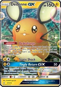SM Unbroken Bonds 057/214 Dedenne GX