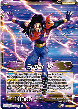 DBS Cross Spirits BT14-092 Super 17 (Leader) Foil