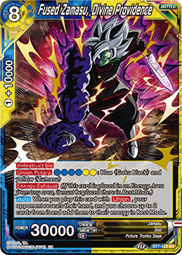 DBS Assault of the Saiyans BT7-123 Fused Zamasu, Divine Providence (SR)