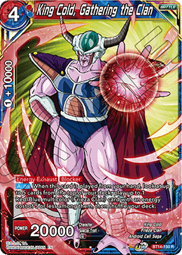 DBS Cross Spirits BT14-150 King Cold, Gathering the Clan Foil