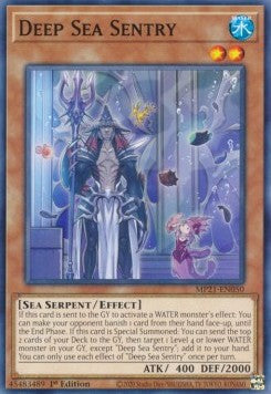 Yu-Gi-Oh! 2021 Tin of Ancient Battles Mega Pack MP21-EN050 Deep Sea Se JGC Collectables Yu-Gi-Oh! 2021 Tin of Ancient Battles Mega Pack MP21-EN050 Deep Sea Se JGC Collectables