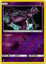 SM Unbroken Bonds 075/214 Mewtwo Reverse Holo