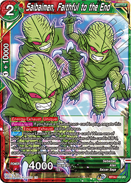 DBS Cross Spirits BT14-145 Saibaimen, Faithful to the End Foil