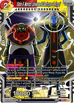DBS Draft Box 5: Divine Multiverse DB2-171 Sidra & Mohito, Universe 9 Destroyer & Angel (DAR)