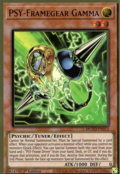 Yu-Gi-Oh! Maximum Gold El Dorado MGED-EN012 PSY-Framegear Gamma Gold R –  JGC Collectables