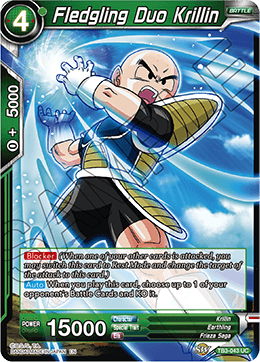 DBS Clash of Fates TB3-043 Fledgling Duo Krillin Foil