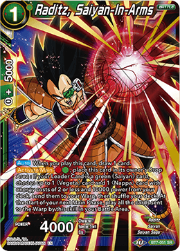 DBS Assault of the Saiyans BT7-051 Raditz, Saiyan-In-Arms (SR)
